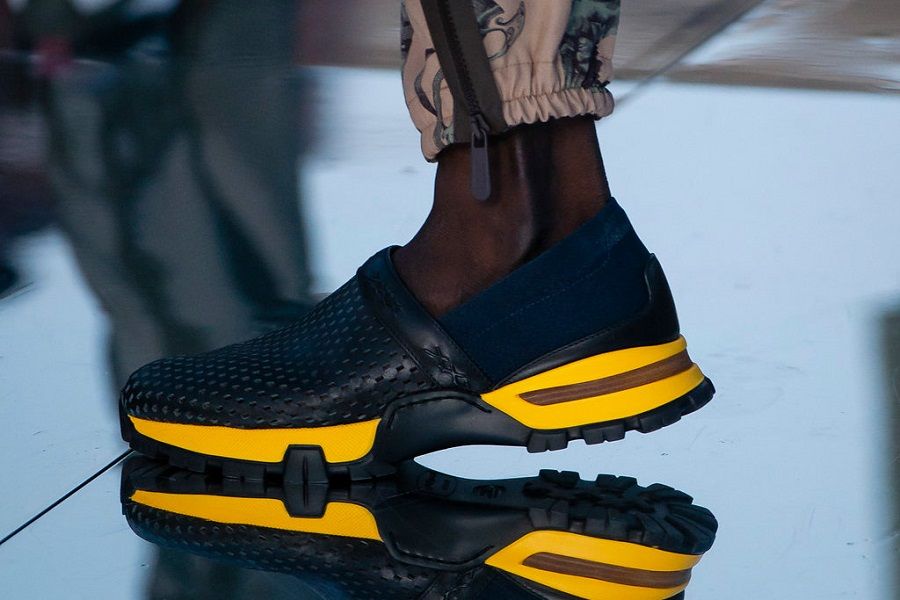 6 ярких пар обуви Недели мужской моды в Милане