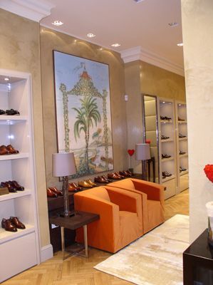 Магазин обуви Santoni