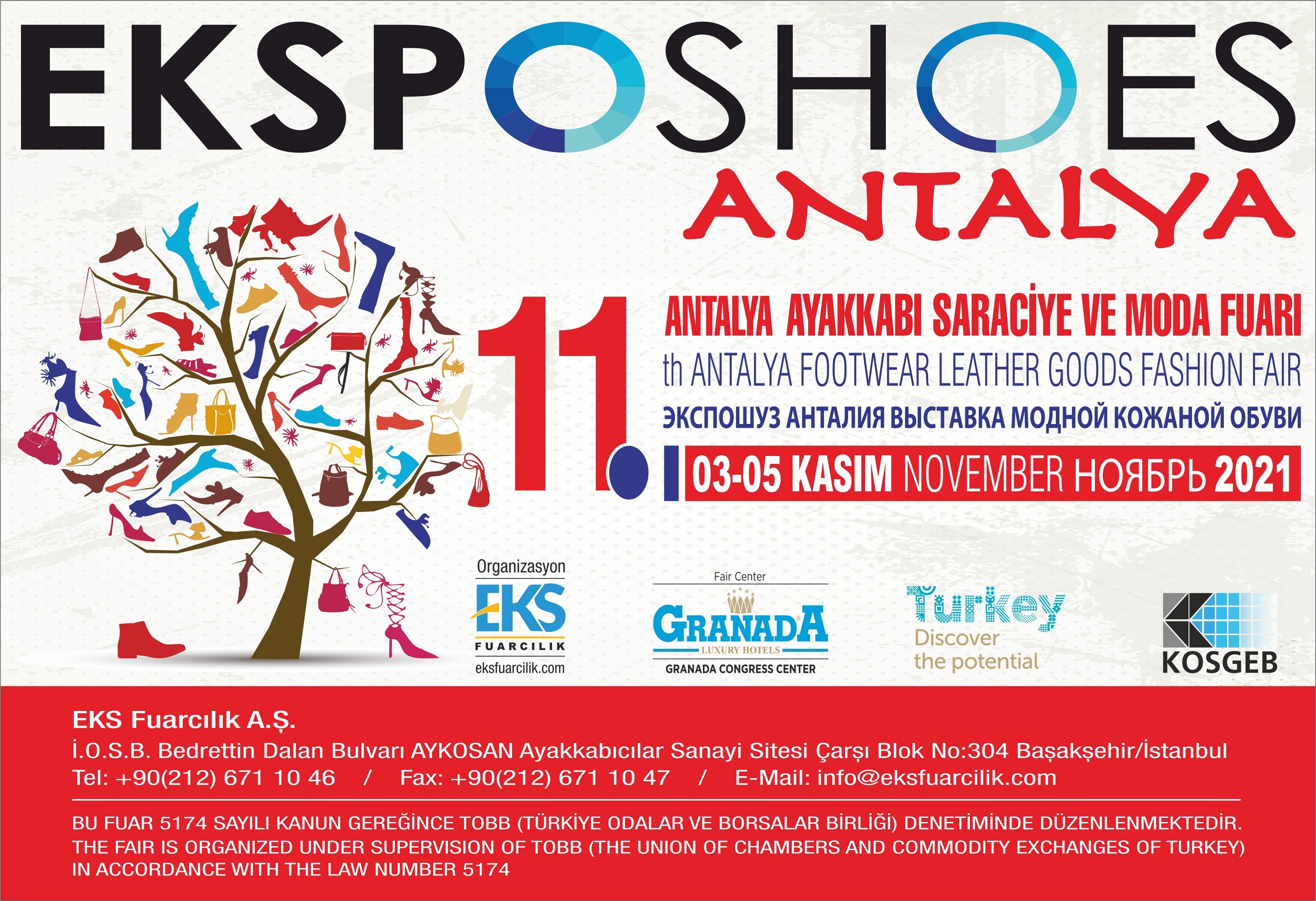 Esposizione di scarpe EKSPOSHOES