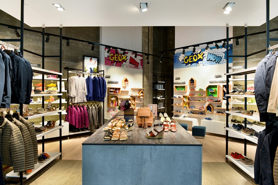 Geox opened Russia's first X-Store