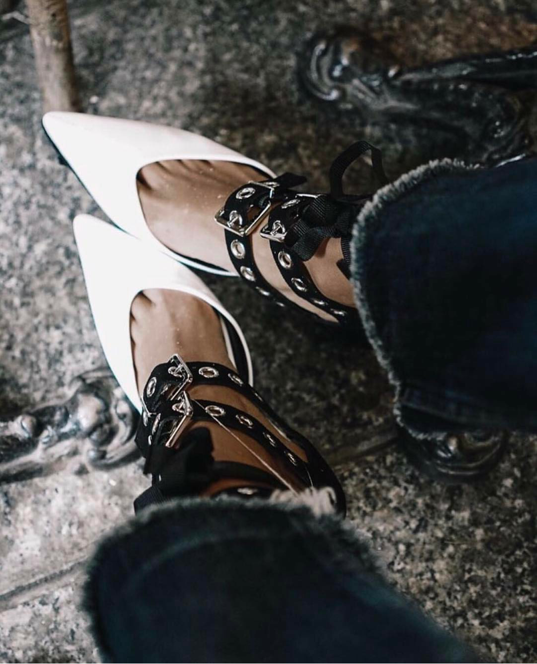 Robert clergerie hotsell self portrait shoes