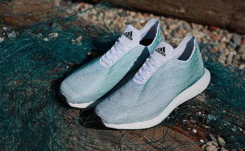 Adidas создал прототип кроссовок из океанических отходов