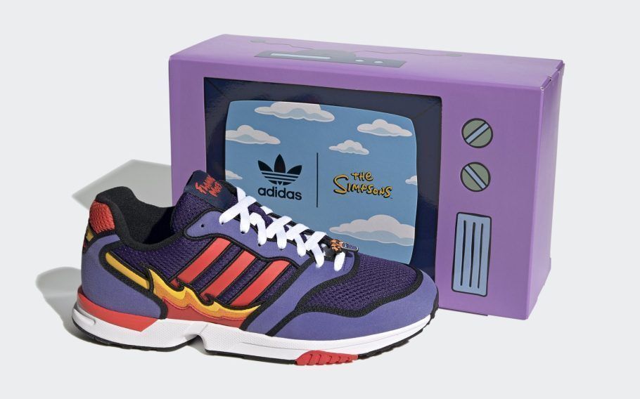 Adidas lanza segunda colaboración con los Simpson