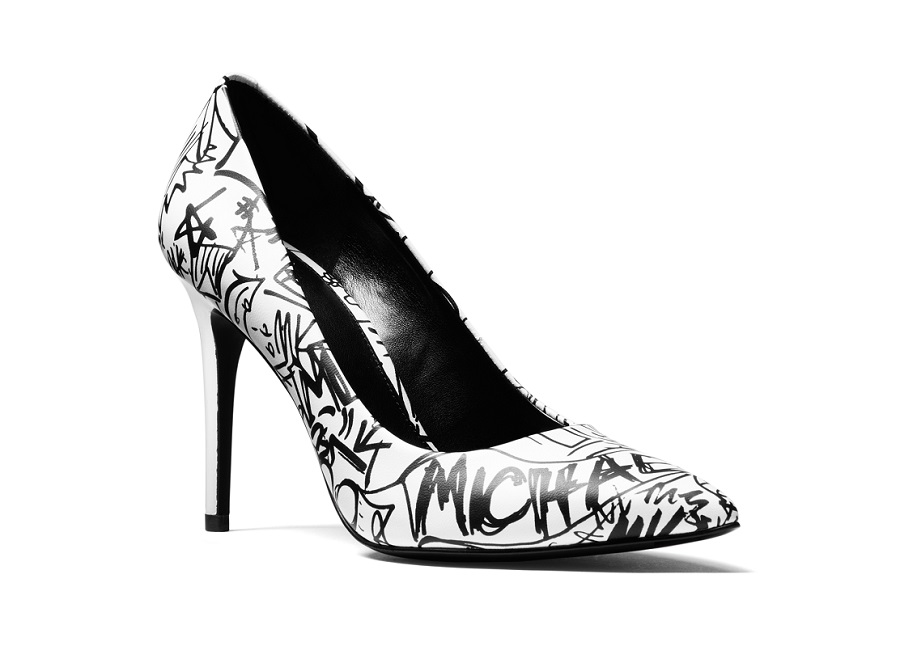 michael kors graffiti pumps