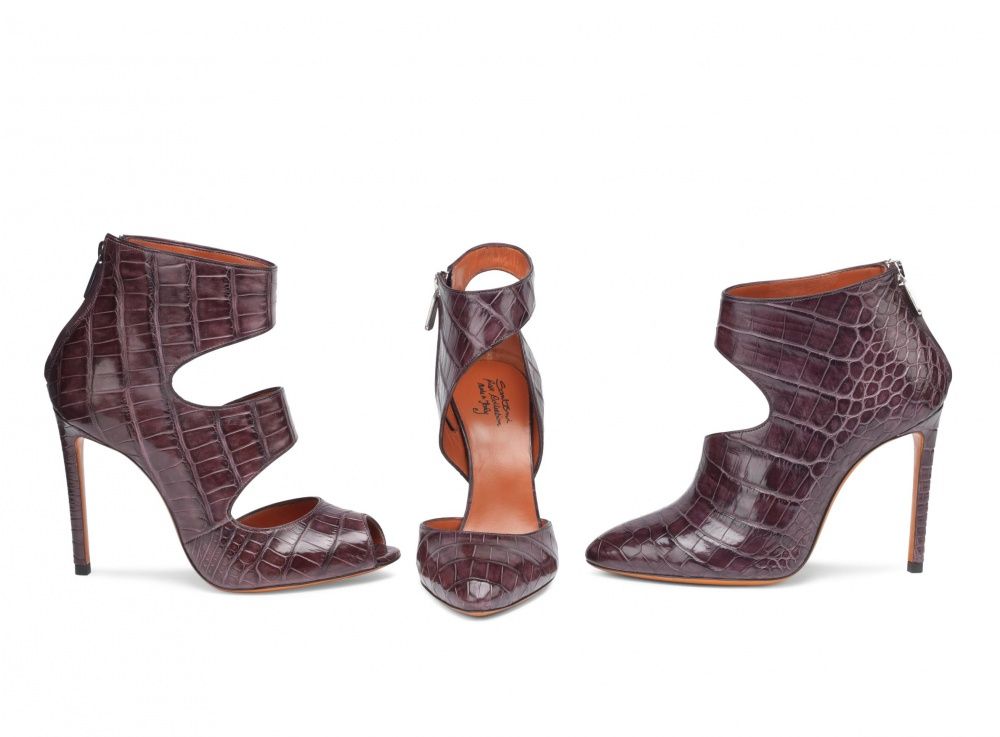 Santoni Ankle Boots - Crocodile