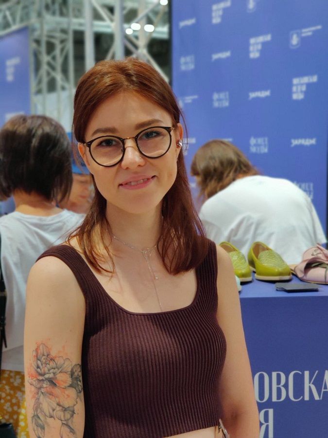 Lena Lozhkina, fundadora de la marca Mark Levillen