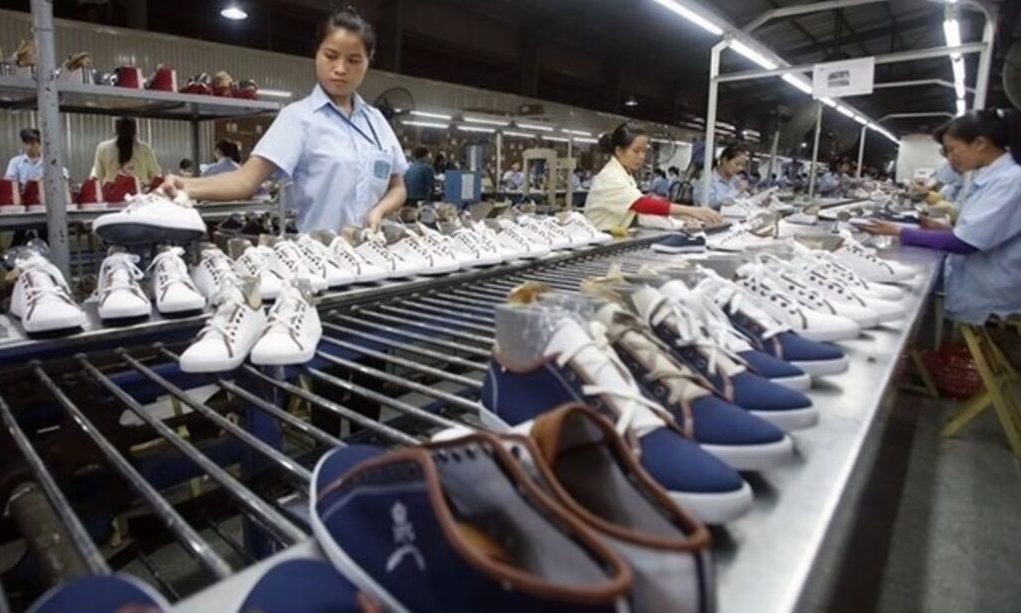 Vietnam war Gastgeber der Internationalen Schuh- und Lederausstellung