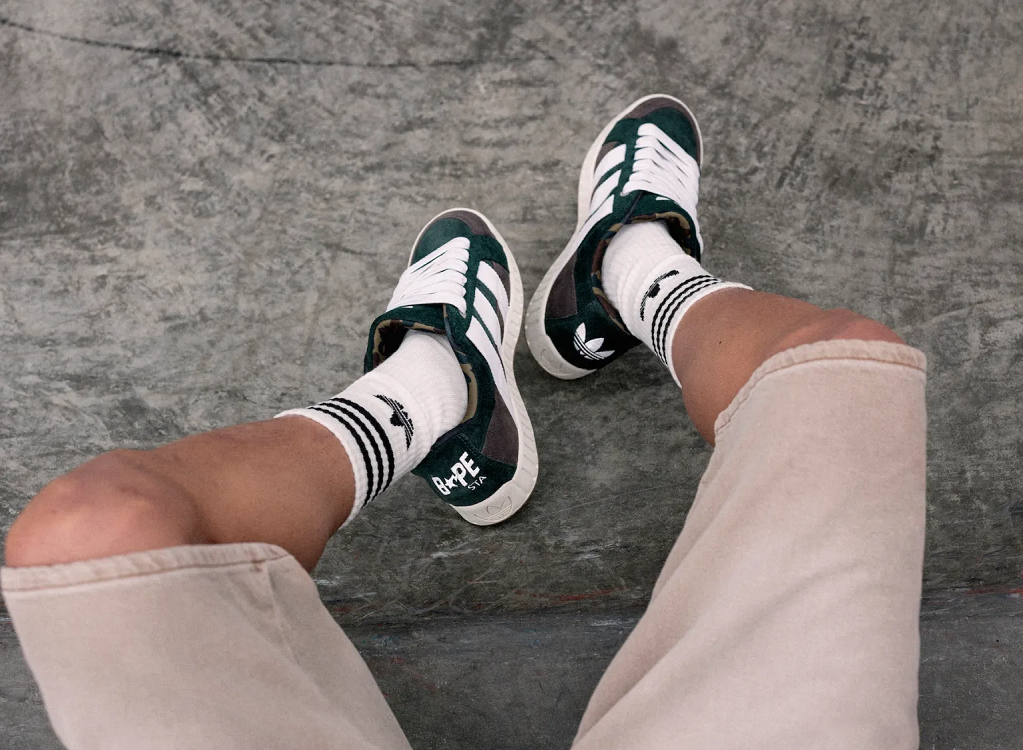 Adidas N Bape, $ 150, foto: Footwearnews.com