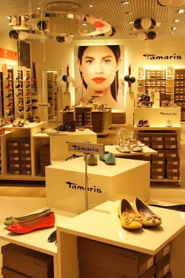 The first Tamaris branded stores in Tver and Biysk