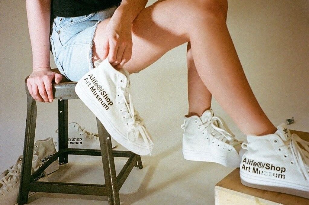 Adidas has launched a collaboration with the New York Alife Art Museum