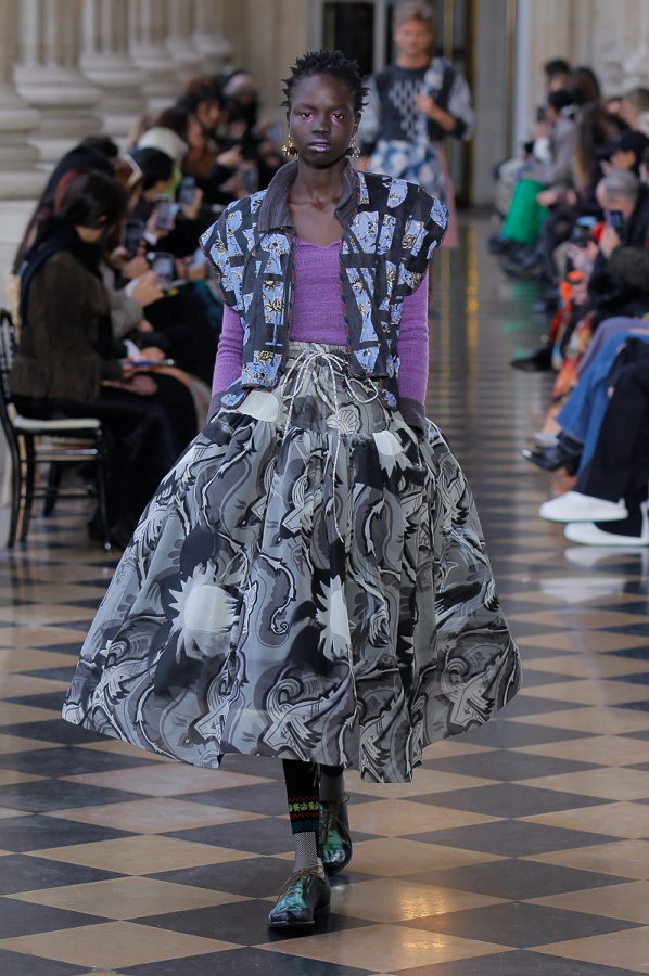 Andreas Kronthaler presented the first Vivienne Westwood collection without Vivienne