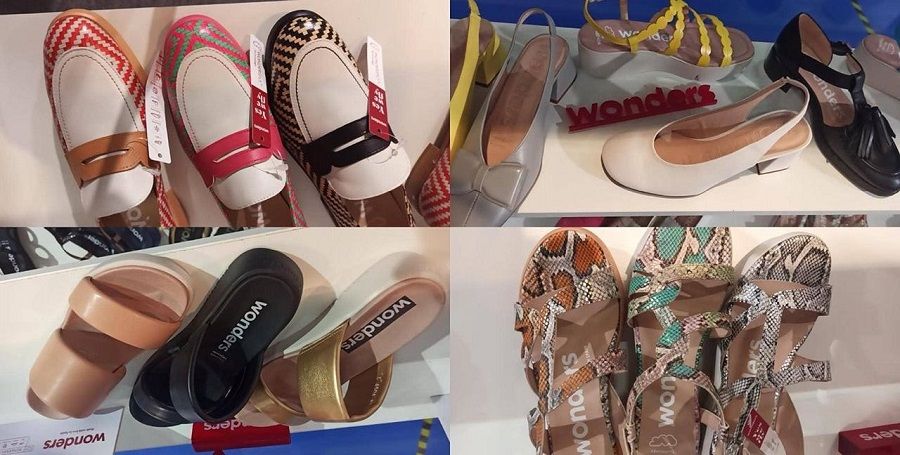 Alla mostra Euro Shoes Premiere Collection a Mosca nell'agosto 2020