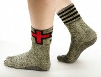 The Swiss released socks to replace shoes. Video