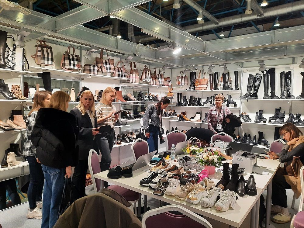 First day of the Euro Shoes Premiere Collecton exhibition in Moscow