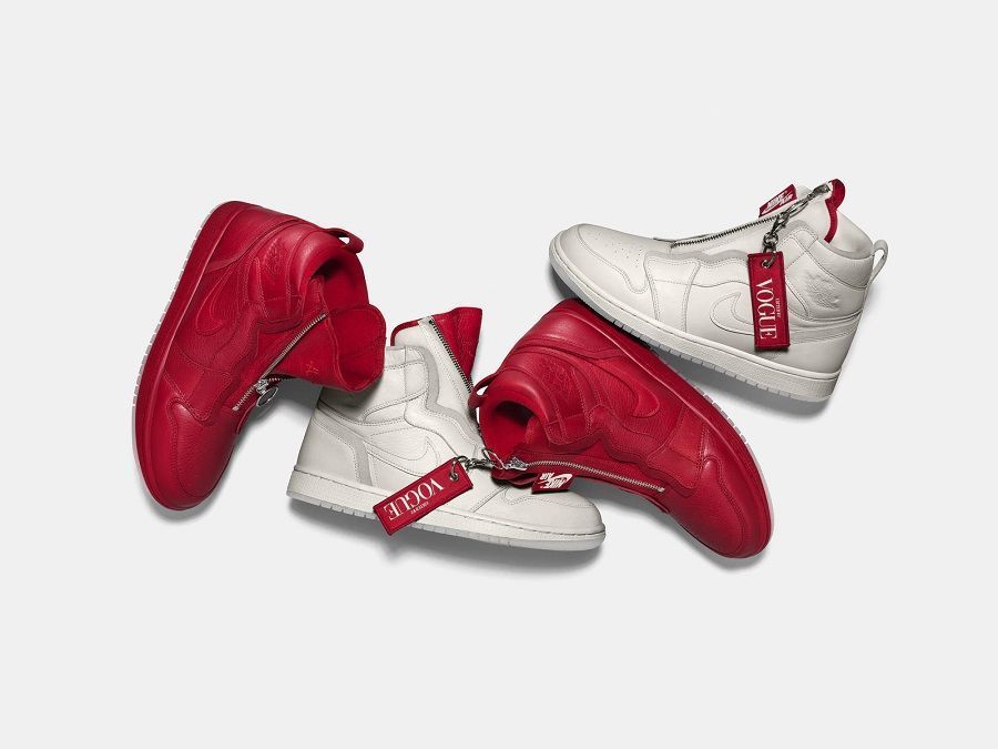 Nike выпустил коллаборацию с Vogue - две модели кроссовок Nike Air Jordan AWOK