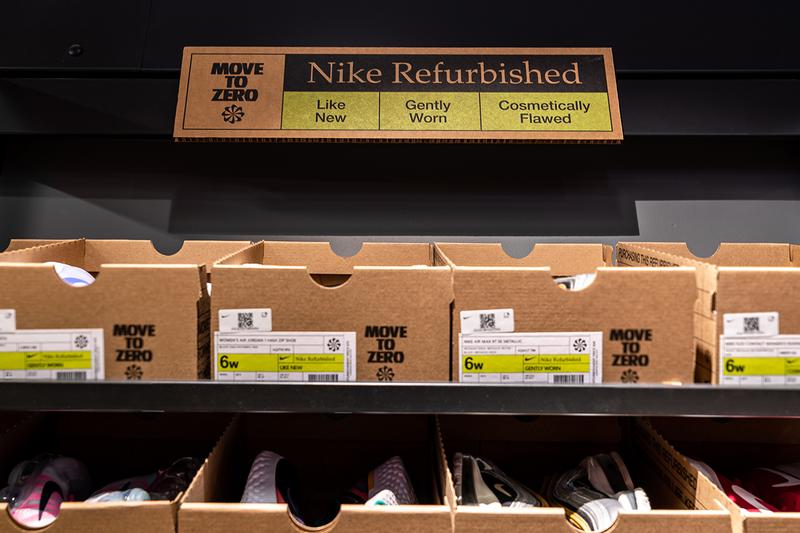 Nike began accepting old shoes for recycling and restoration