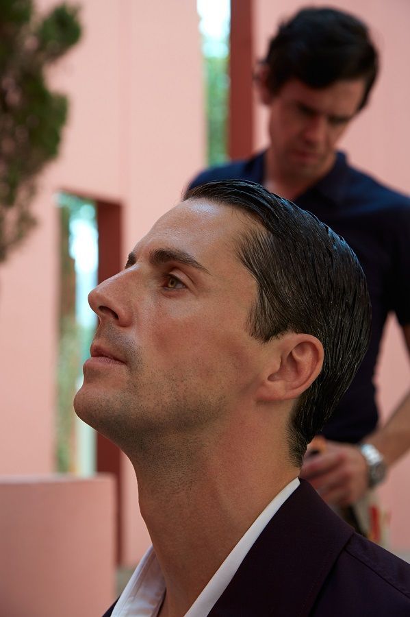 Pal Zileri made the face of actor Matthew Goode's advertising campaign