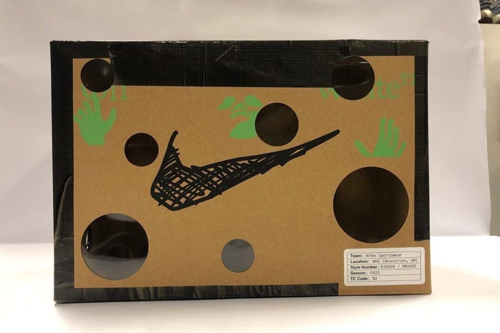 Virgil Abloh svela il box della collaborazione Nike / Off-White su Instagram