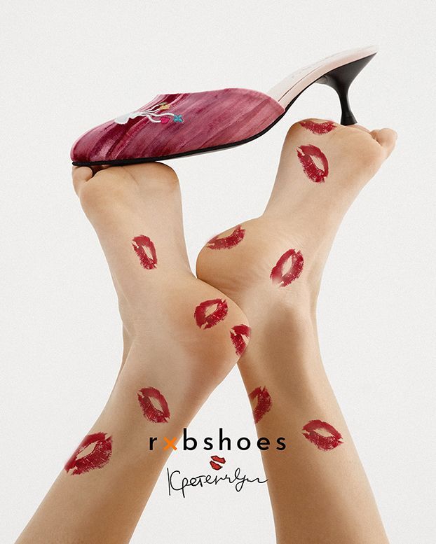 Rxbshoes выпустил коллаборацию с художником Сергеем Кретенчуком