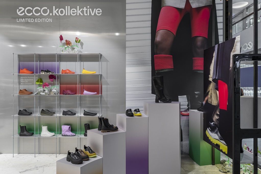 ECCO eröffnete zwei Pop-up-Spaces ECCO.Kollektive in Moskau