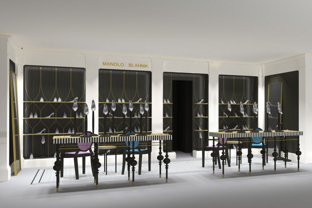 New Manolo Blahnik boutique in central London