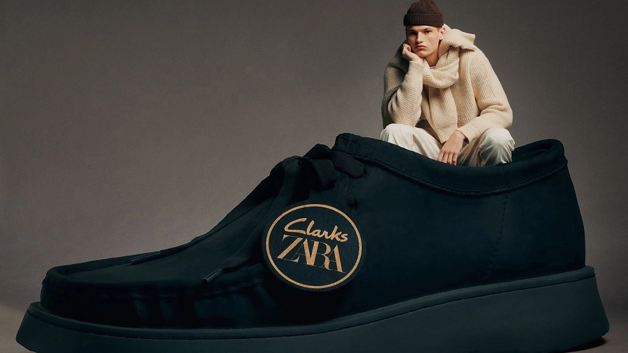 Clarks launched a capsule collection with Zara