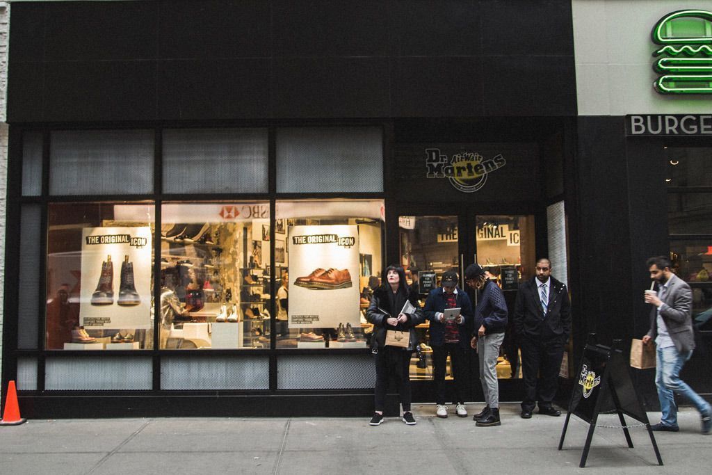 Dr. Martens opened a flagship store in New York