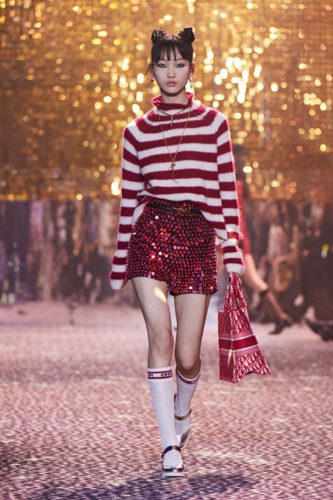 Desfile de Dior Fall'21 en la Semana de la Moda de Shanghái