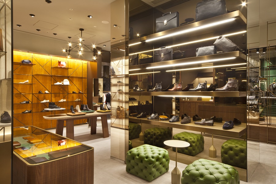 Osaka Santoni Boutique im Kaufhaus Daimaru Shinsaibashi