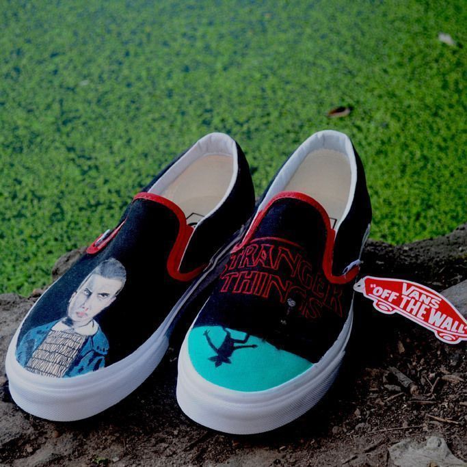 stranger things vans shoes