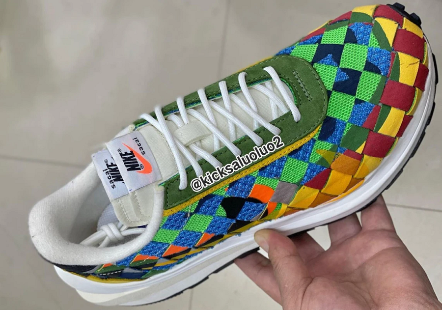 Sacai and Nike collaboration sneaker images appear