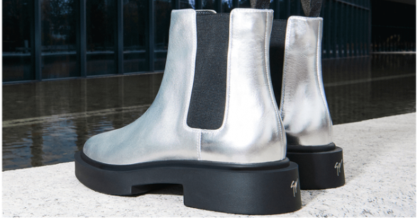  Giuseppe Zanotti  представил актуальные модели женской обуви на зиму