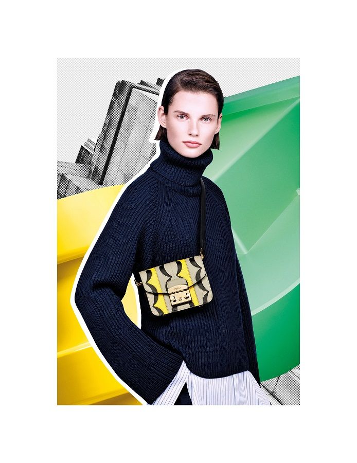 Dynamic and feminine. New Furla advertising images created with Fabien Baron