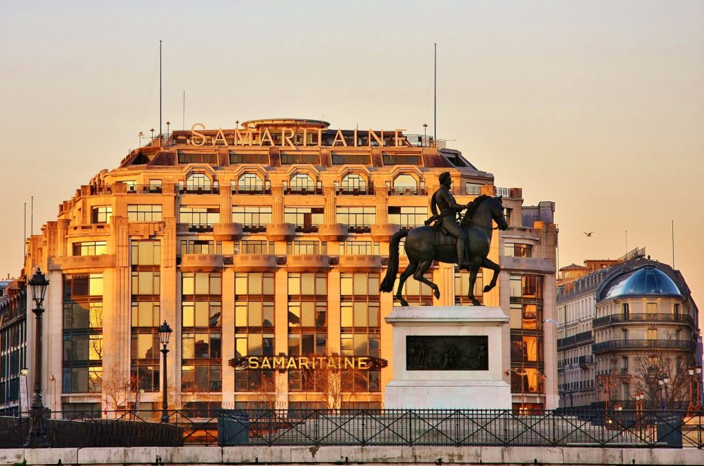 Los grandes almacenes de lujo parisinos La Samaritaine cierran por las protestas