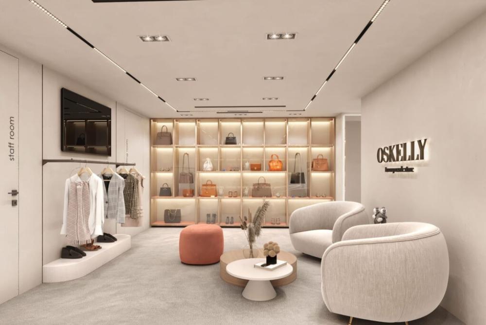 Elite second-hand store Oskelly in Moscow on Stoleshnikov Lane