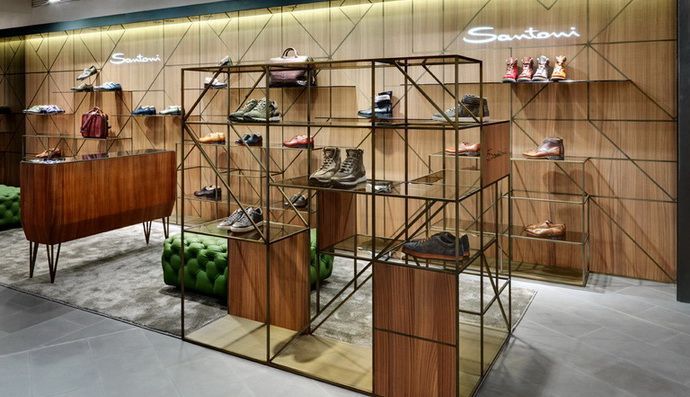 Updated Santoni boutique opened at Crocus City Mall