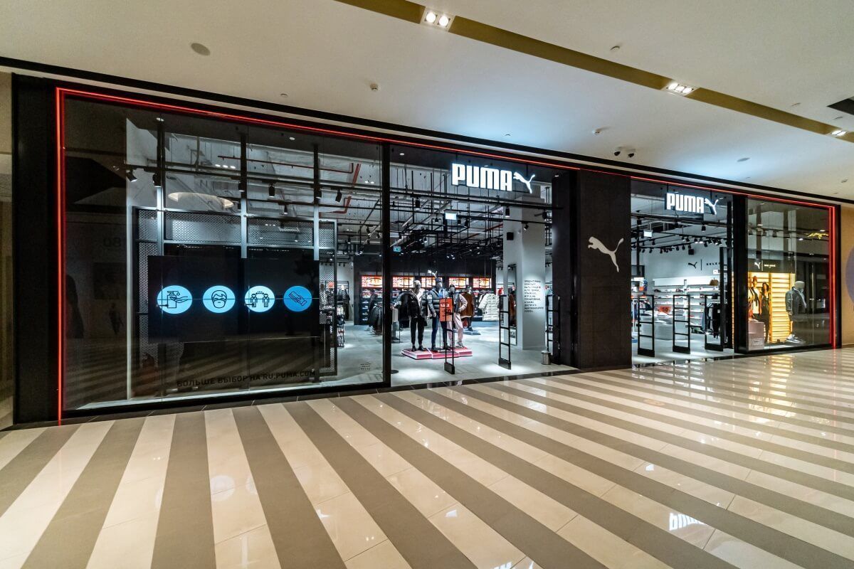 PUMA opened its XNUMXth store in Russia