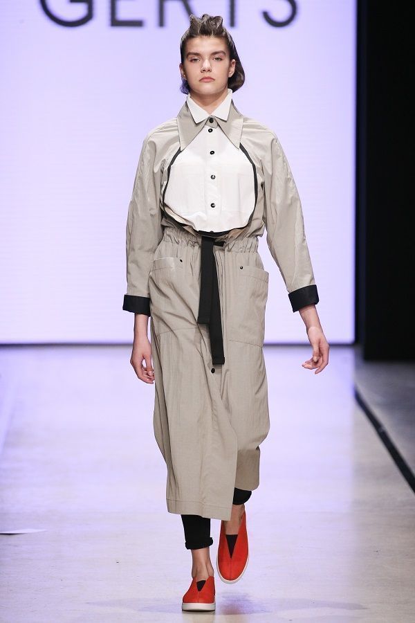 Defile Ksenia Hertz at Mercedes-Benz Fashion week