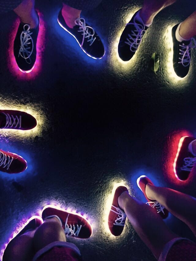 Luminous Simon Jersey sneakers hit Rio Olympics