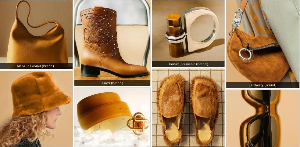 Три модных цвета для аксессуаров и обуви сезона осень-зима 2025/26