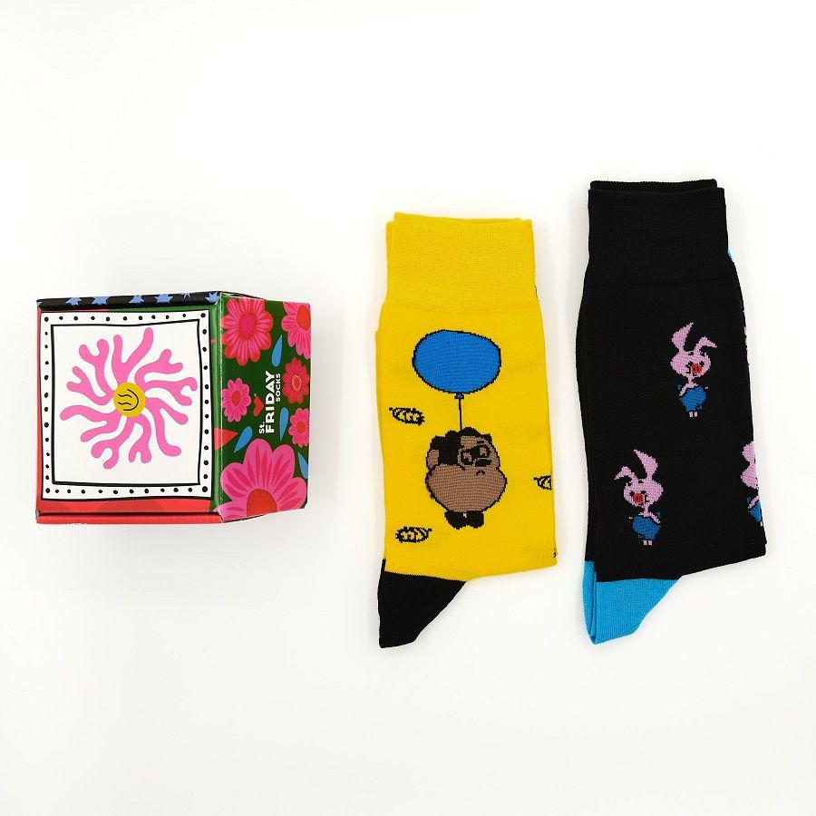 St. Friday Socks releases socks with Soviet cartoon characters