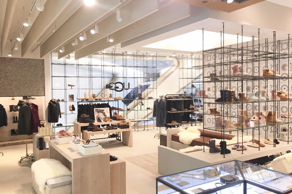 UGG opened its third store in New York