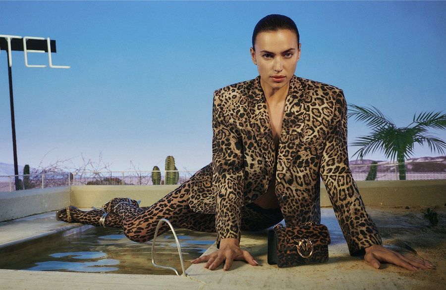Irina Shayk se convirtió en la heroína de la nueva campaña publicitaria de Pinko