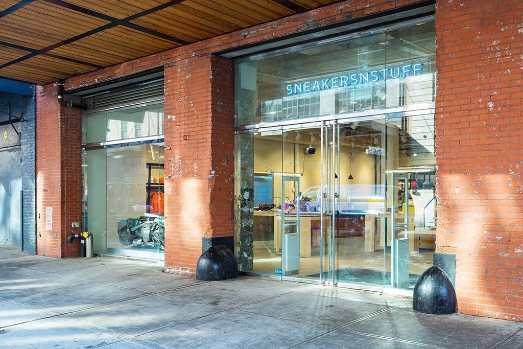 Europe's main shoe store Sneakersnstuff opens in New York