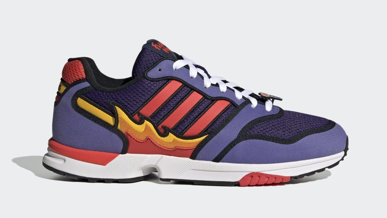 Los Simpsons x Adidas ZX 1000 "Flaming Moe", $ 120