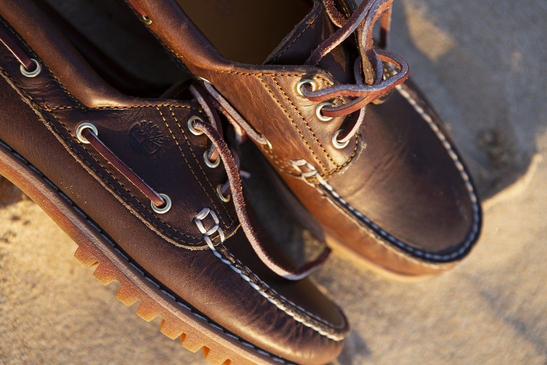 Timberland has updated moccasins and boat shoes