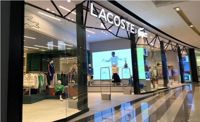 Lacoste opened a new flagship in Moscow