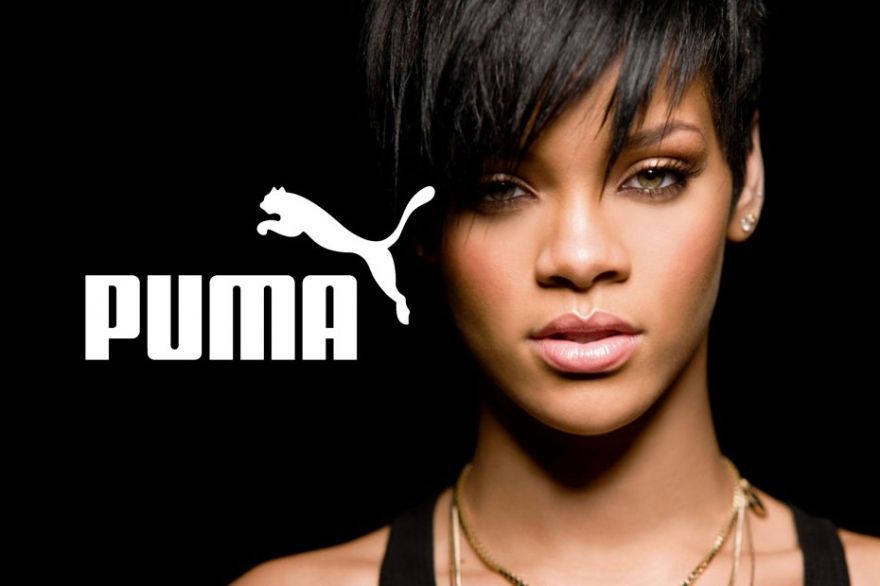 Puma presented a joint collection with Rihanna