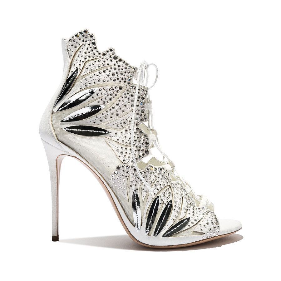 Casadei introduced a new collection of wedding shoes