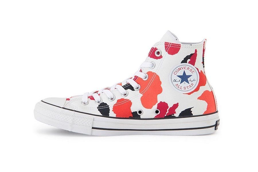 Converse released his iconic model in fun camouflage colors